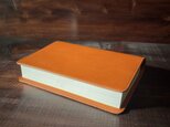《四六判サイズ》レザーブックカバー（コニャック）