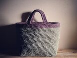 【A様オーダー品】裂き編みかばんの画像