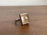 rutilated quartz ring (gold)の画像