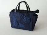 denim rose standard bag (S)