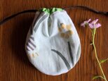 卵形ミニ巾着   球根の花の画像
