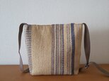 「 TATAMI Shoulder bag 」畳織り鞄 手織り 肩掛け斜めかけ2way仕様♪