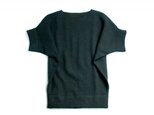 dolman top (black)の画像