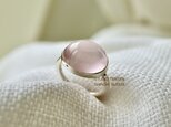 [朝露のrose pink]ringの画像