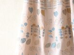 刺繍織り着物地の接ぎ合せフレアスカートの画像