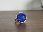 lapis lazuli × rutilated  quartz ringの画像
