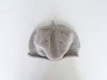"drop"コットン糸のベレー帽の画像