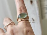 K10[人魚のmoss aquamarine]ringmossの画像