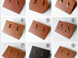 ○△◇☆お花幾何学モチーフ23種類ピアス・イヤリングお得な３点まとめ買い
