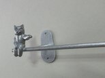 ネコのいるタオル掛け(ミニショートA)