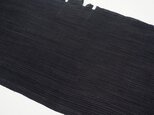 asa0059b　縞文様麻布　100cm　藍染 大麻 苧麻 リネン / 古布 古裂 ボロ ぼろ 襤褸の画像