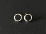 silver ◇ ナチュラルなサークルピアス◇