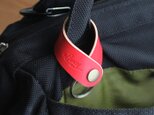 バッグストラップ T-101 【ピンク】※刻印位置は【B】 バッグ簡単取り付 バッグホルダー キーストラップ  キーホルダーの画像