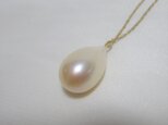 【再販】湖水真珠のネックレス K14YGの画像