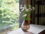 銀箔モールド花瓶~tea/まる~の画像