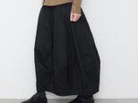 balloon skirt / black　スカート丈 91cmの画像