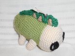 ☆☆ 　なみすけ　あみぐるみ（S）キーホルダー付き ハンドメイド 杉並区　☆☆