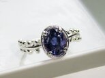 アイオライトリング / Botanical Iolite Ringの画像