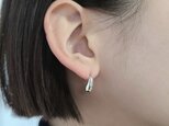 <Tropfen> Drop pierced Earrings / SV925