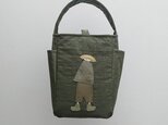 annco one-handle bag [moss green]の画像
