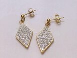 ひし形キラキラ☆ピアス