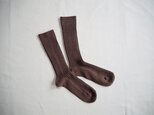 atop original socks BROWNの画像