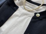 万能♪White 6ｍｍパールネックレス　チョーカー37.5ｃｍ～42.5ｃｍ