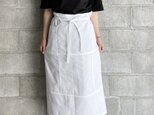 garçon apron (white)の画像