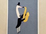 『sax player』同柄2枚セット　
