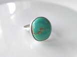 旅のお守りのリング ターコイズ