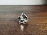 garden quartz triangle ring