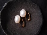 大粒バロックパールのイヤリング／Baroque pearl【Large】の画像