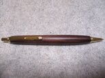 マダガスカルローズウッド　ワシントン条約規制材　キヌカオイル仕上げ　シャープペンシル(0.5ミリ用)の画像