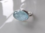 笑顔のリング アクアマリン
