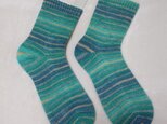 手編み靴下 opal 11008の画像