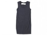 5 stitch tank top (navy)の画像