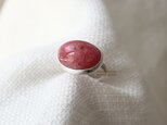 [薔薇のつぼみのimperial rhodonite]ringの画像