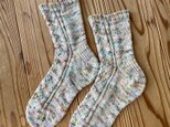 No.932　i様オーダー品 手編み靴下　の画像