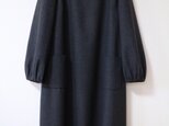 Ｃ様のご注文★ 厚縮ウール100% 裏地付きワンピース★一枚限定