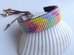 beads bracelet /rainbowの画像