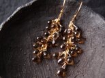 【K14gf】Baby Teardrop Long earrings・ビアクォーツのロングピアスの画像