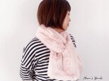 ⭐️10点売れました⭐️《ときめくパステル ピンク》おしゃれな 可愛い ティペット 毛並み ふわふわ マフラー