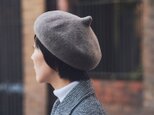 とんがりベレー YOKOI BERET モカ [YO-BR008-MO]の画像