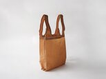 カテキュー染|エコバッグ|Reji mini|経年変化を楽しむロウ引きバッグ