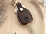 【選べる革とステッチ】 ホンダ ライフ 等 本革 キーケース キーカバー スマートキーカバー A00359の画像