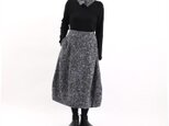 #409バルーンスカート(ネップツイードB色)