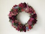 atelierBLUGRA八ヶ岳〜薔薇とジニアのWreath03の画像