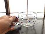 『ガラスのボウル(青) 小ボウル』の画像