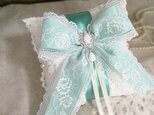 ♡　ティファニーブルーサテンリボン（手作りキット）♡　ブライダル・ウェディング　♡