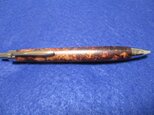 ローズウッドバール　アイバール　キヌカオイル仕上げ　ワンピースタイプの木軸ボールペン　希少材の画像